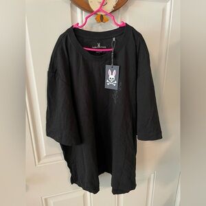 NWT Psycho Bunny Black Tee